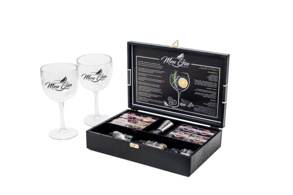 Kit Gin 3 — Premium com Taças Exclusivas